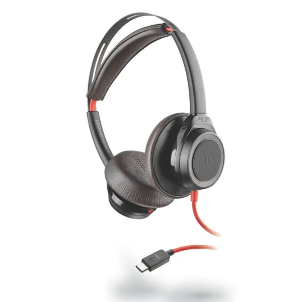 Tai nghe Plantronics Blackwire 7225 USB Type-C (Màu đen)