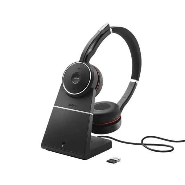 Top 10 tai nghe máy tính tốt nhất hiện nay 6 Jabra Evolve 75+ UC Stereo