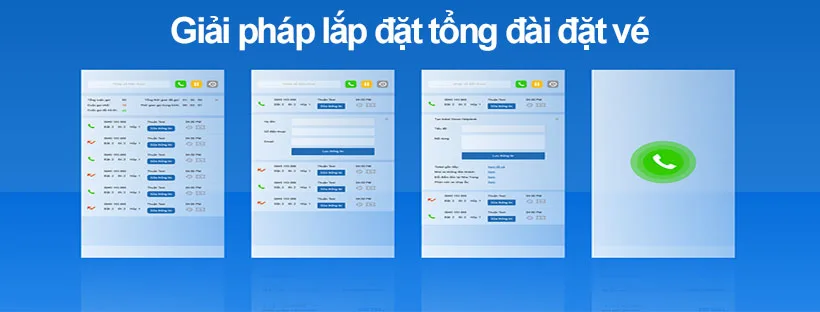 Giải pháp lắp đặt tổng đài đặt vé 7 Giải pháp lắp đặt tổng đài đặt vé
