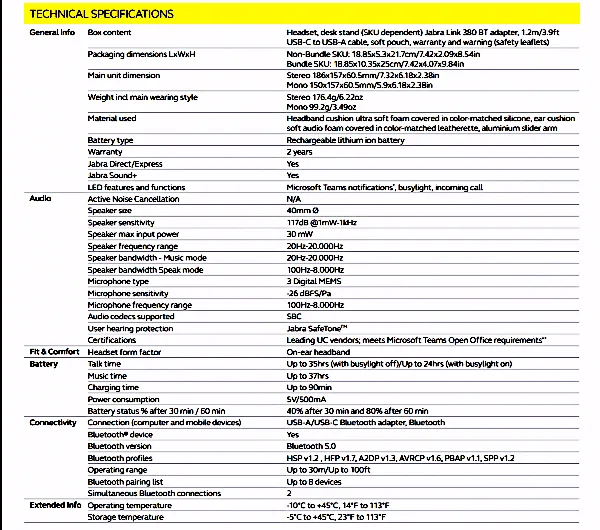 Đánh giá tai nghe Bluetooth Jabra Evolve2 65 3 Jabra Evolve2 65 17