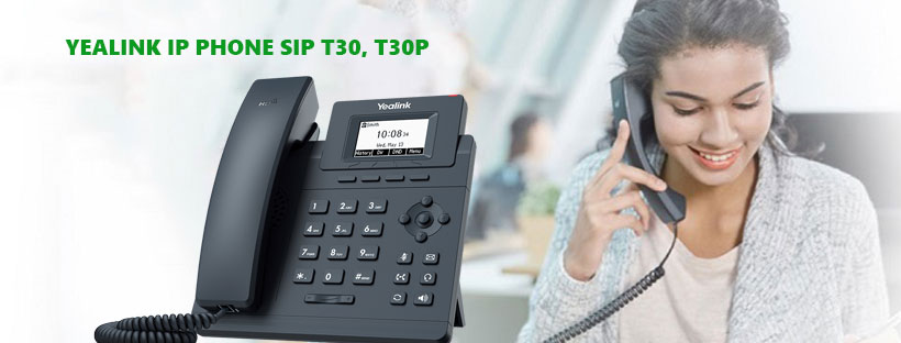 Cách lắp đặt điện thoại IP Phone Yealink SIP T30 và T30P
