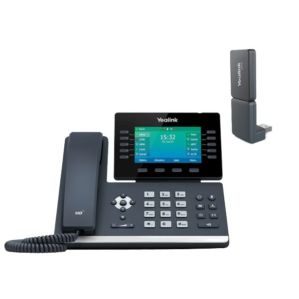 Điện thoại IP Yealink T54W+DD10K-DECT