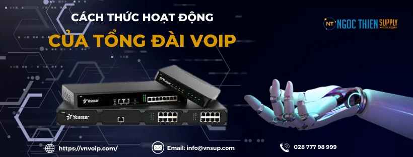 Cách Thức Hoạt động Của Tổng đài Voip