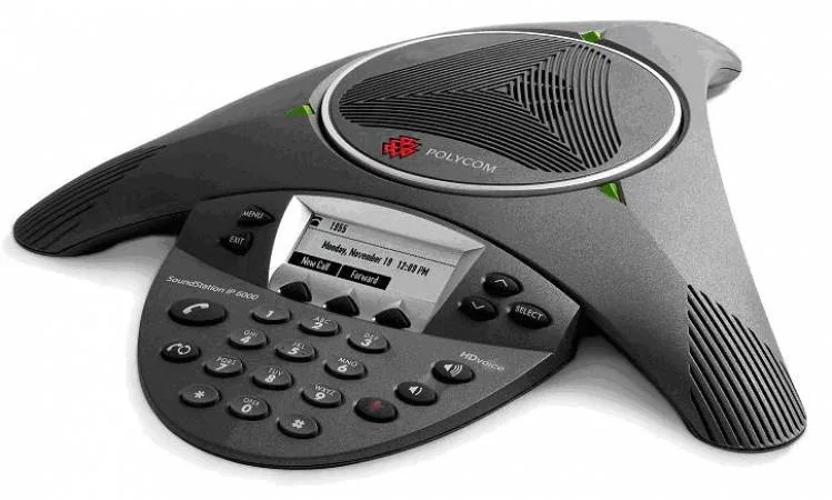 Top 7 điện thoại Polycom chất lượng cao cho doanh nghiệp 4 Dien Thoai Polycom SoundStation IP 6000