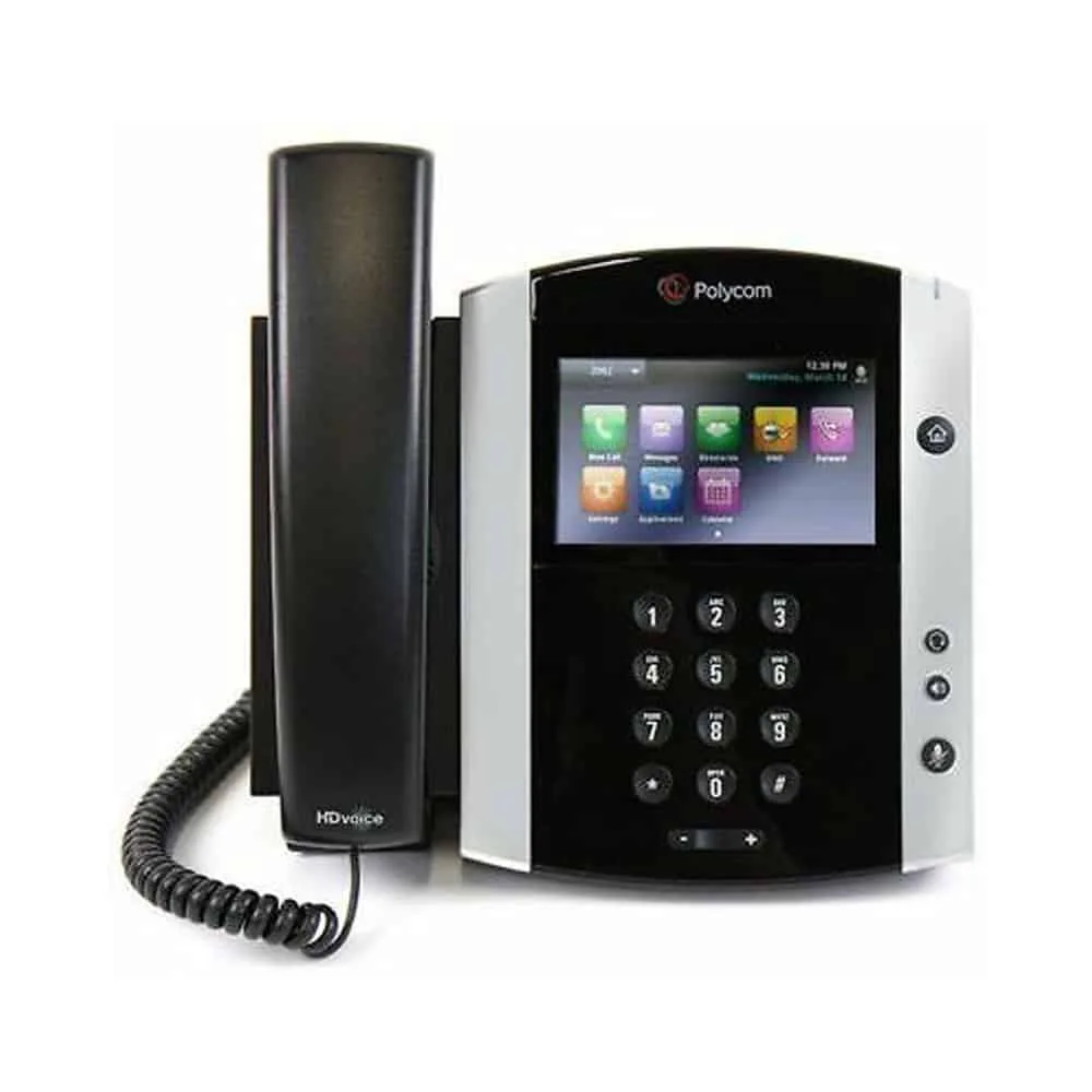 Top 7 điện thoại Polycom chất lượng cao cho doanh nghiệp 5 Dien Thoai Polycom VVX 600