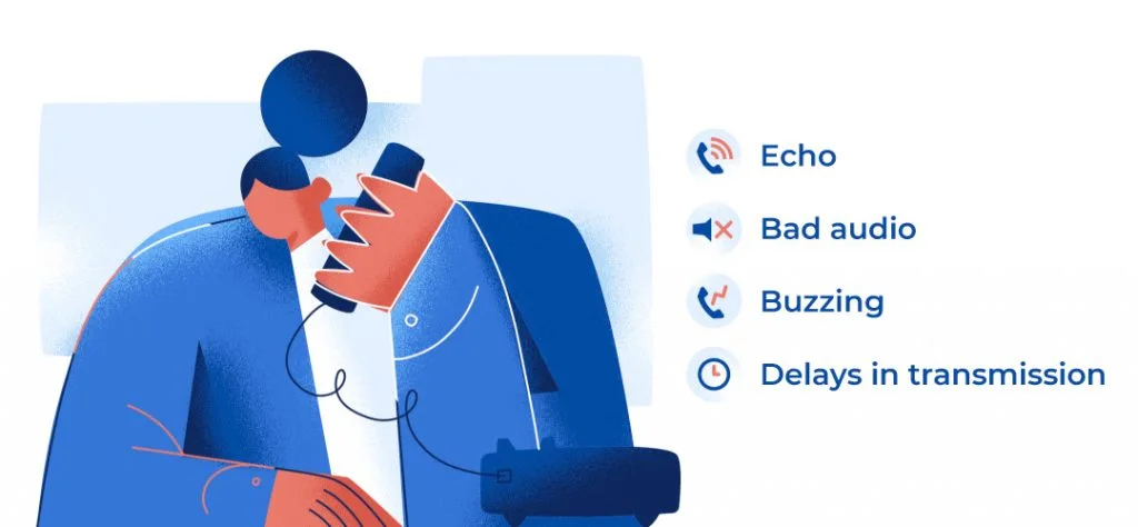 Những lỗi thường gặp khi sử dụng điện thoại IP Phone Yealink 3 Loi Ve Am Thanh