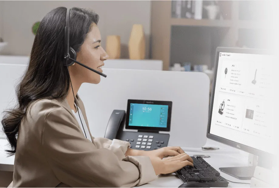 Cải thiện trải nghiệm cuộc gọi với tai nghe Yealink chất lượng cao 7 Yealink Uh34