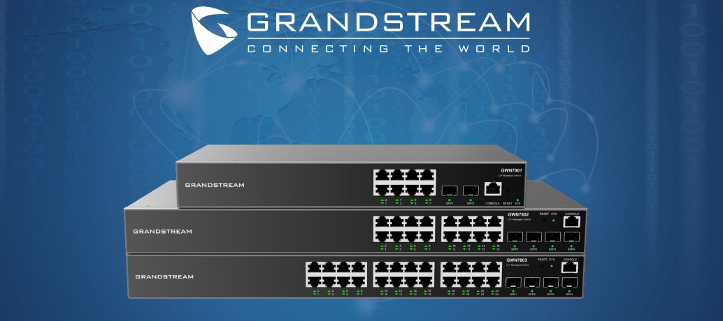 giới thiệu Switch 24 cổng Layer 2+ Grandstream Gwn7803p
