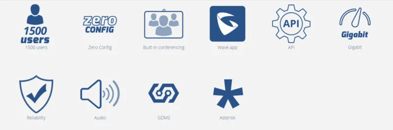 Tính năng tổng đài IP Grandstream Ucm6300a