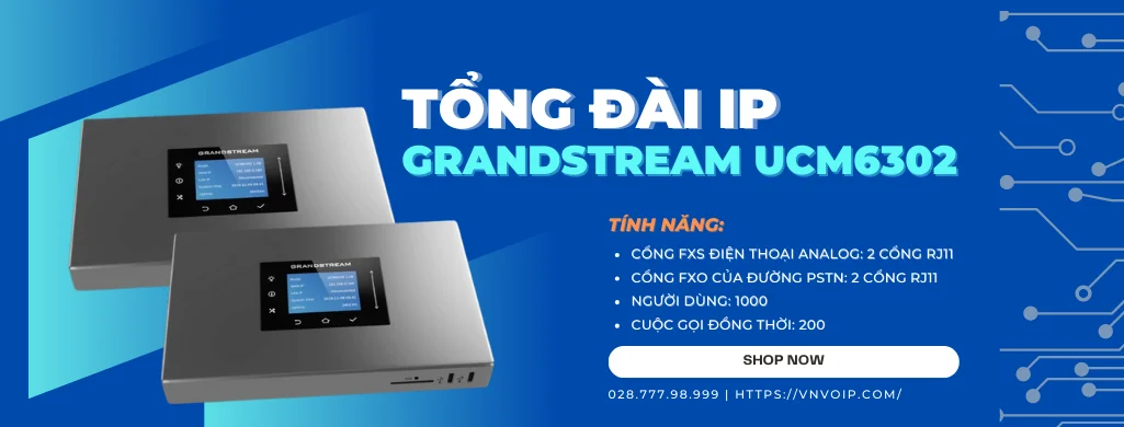 Tổng Đài IP Grandstream UCM6302 5 Tính năng tổng đài Ucm6302